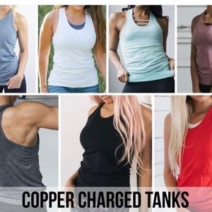 Zyia copper charged tank